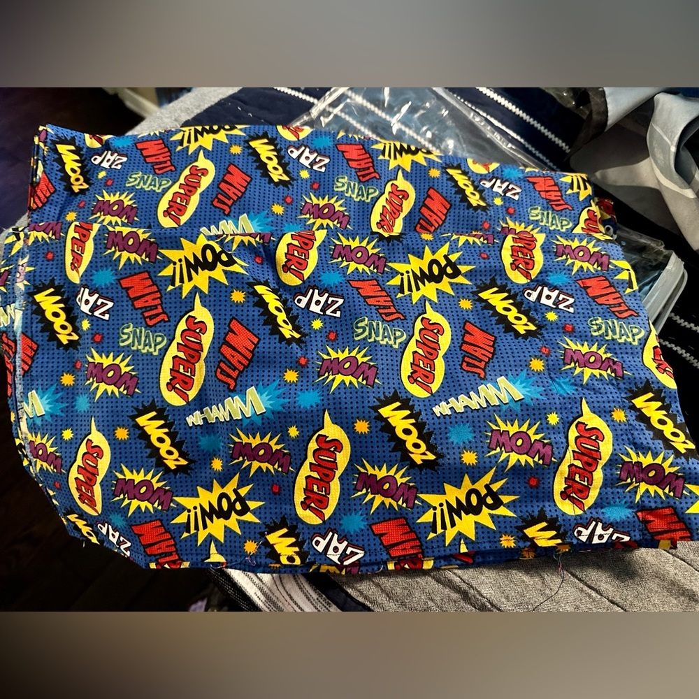 SUPERHERO COMIC Window Valances (Set of 3)